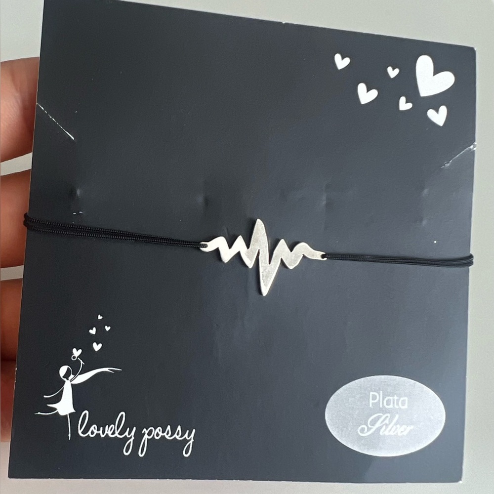 heartbeat bracelet 925silver